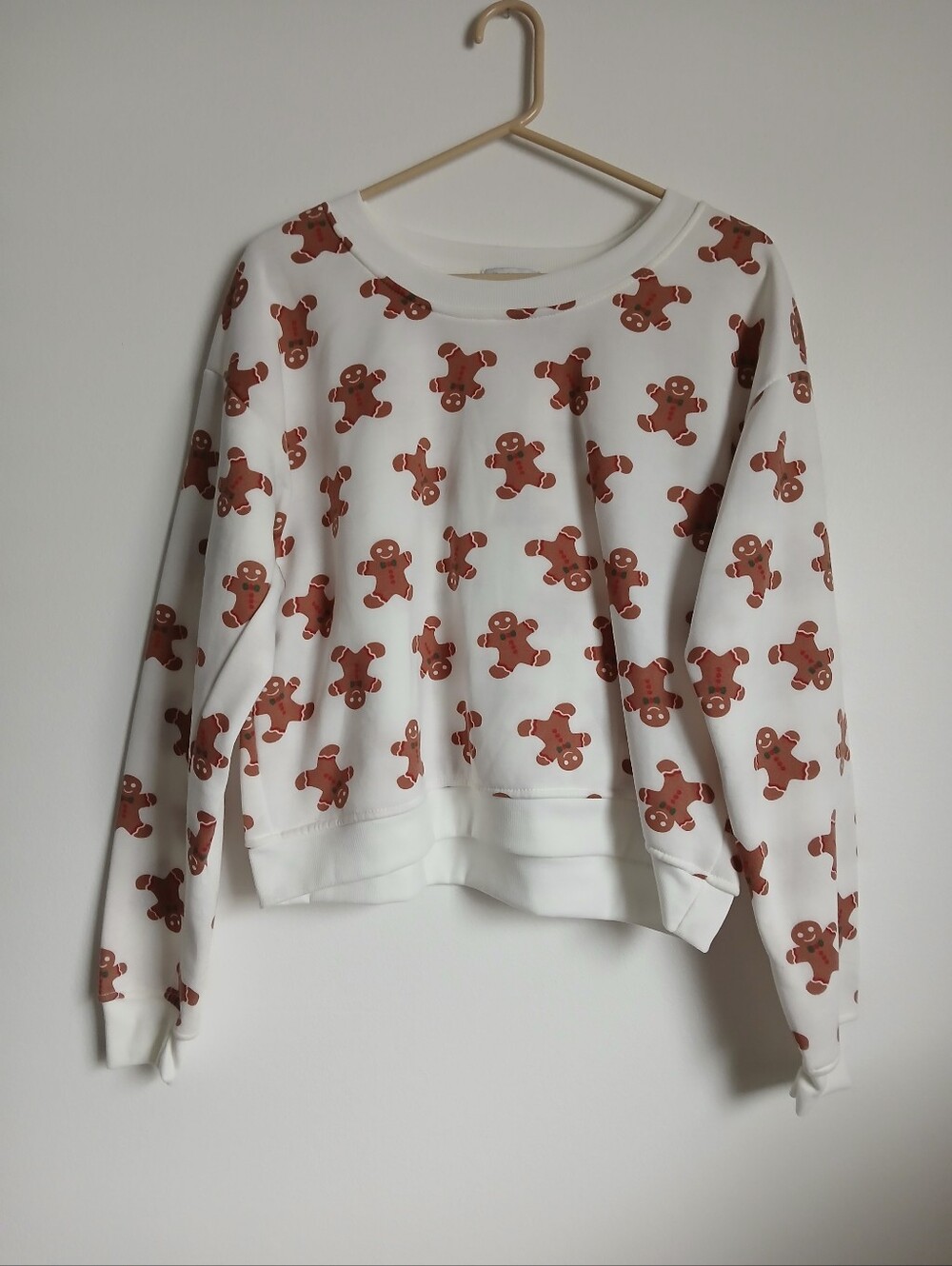 Better/together Gingerbread Cropped Sweatshirt NWT Size XL